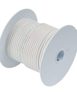 ANcor White 6 AWG Tinned Copper Wire - 100'