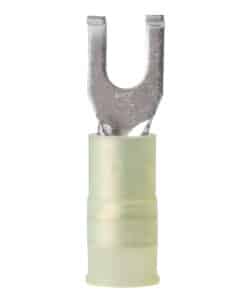 Ancor 12-10 AWG - #6 Nylon Flanged Spade Terminal - 25-Pack