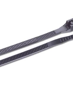 Ancor 6" UV Black Standard Cable Zip Ties - 100 Pack
