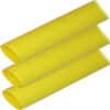 Ancor Adhesive Lined Heat Shrink Tubing (ALT) - 1" x 6" - 3-Pack - Yellow
