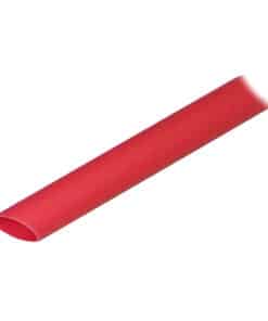 Ancor Adhesive Lined Heat Shrink Tubing (ALT) - 1/2" x 48" - 1-Pack - Red
