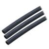 Ancor Adhesive Lined Heat Shrink Tubing (ALT) - 1/4" x 3" - 3-Pack - Black