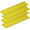 Ancor Adhesive Lined Heat Shrink Tubing (ALT) - 3/4" x 12" - 4-Pack - Yellow