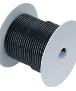 Ancor Black 18 AWG Tinned Copper Wire - 100'