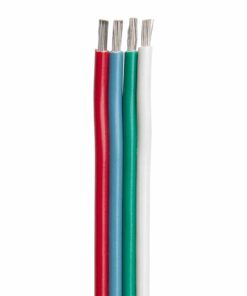 Ancor Flat Ribbon Bonded RGB Cable 18/4 AWG - Red