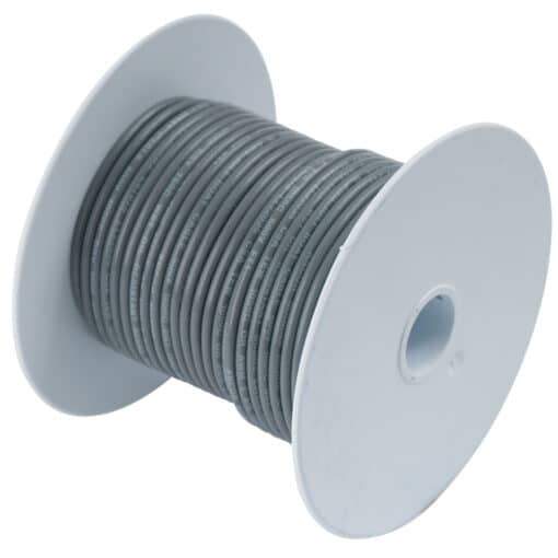 Ancor Grey 14 AWG Tinned Copper Wire - 1