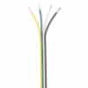 Ancor Ribbon Bonded Cable - 16/4 AWG - Brown/Green/White/Yellow - Flat - 100'