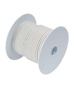 Ancor White 12 AWG Tinner Copper Wire - 100'