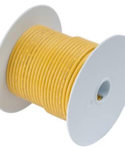 Ancor Yellow 10 AWG Tinned Copper Wire - 100'