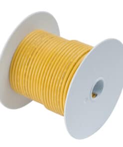 Ancor Yellow 6 AWG Tinned Copper Wire - 100'