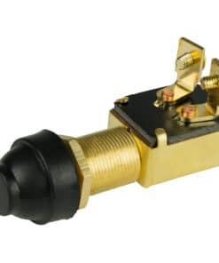 BEP 2-Position SPST Push Button Switch - OFF/(ON)