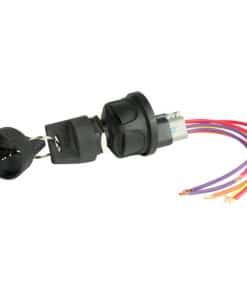 BEP 4-Position Sealed Nylon Ignition Switch - Accessory/OFF/Ignition & Accessory/Start