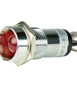 BEP LED Pilot Indicator Light - 12V - Red