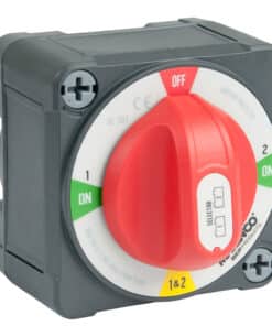 BEP Pro Installer 400A EZ-Mount Battery Selector Switch (1-2-Both-Off)