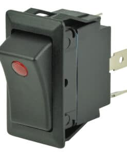 BEP SPST Rocker Switch - 1-LED - 12V/24V - ON/OFF