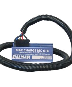 Balmar Max Charge MC-618 Multi-Stage Regulator w/ 54" Harness - 12V