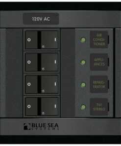 Blue Sea 1210 120V AC 4 Position