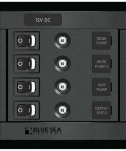 Blue Sea 1455 4 Position Switch CLB Square