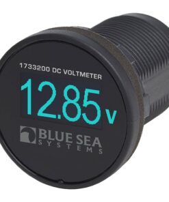 Blue Sea 1733200 Mini OLED Voltmeter - Blue