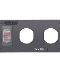 Blue Sea 4364 Water Resistant USB Accessory Panel - 15A Circuit Breaker