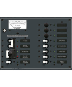 Blue Sea 8562 AC Toggle Source Selector (230V) - 2 Sources + 9 Positions