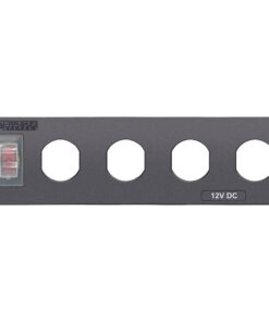 Blue Sea Water Resistant USB Accessory Panel - 15A Circuit Breaker