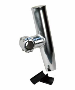 C. E. Smith Adjustable Mid Mount Rod Holder Aluminum 7/8" or 1" w/Sleeve & Hex Key