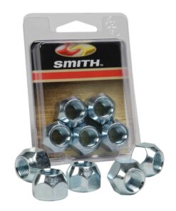 C.E. Smith Package Wheel Nuts 1/2" - 20 - 5 Pieces - Zinc