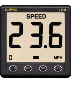 Clipper Speed Log Instrument w/Transducer & Cover