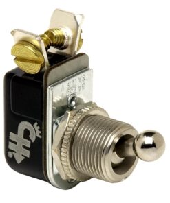Cole Hersee Light Duty Toggle Switch SPST Off-On 2 Screw - Ball Type Actuator