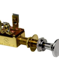 Cole Hersee Push Pull Switch SPST On-Off 3 Screw