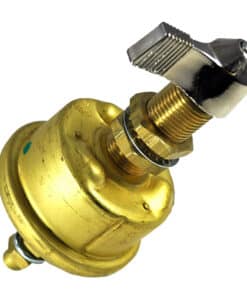 Cole Hersee Single Pole Brass Marine Battery Switch - 175 Amp - Continuous 1000 Amp Intermittent