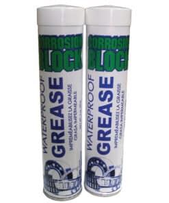 Corrosion Block High Performance Waterproof Grease - (2) 3oz Cartridges - Non-Hazmat