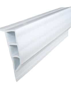 Dock Edge Standard PVC Full Face Profile - 16' Roll - White