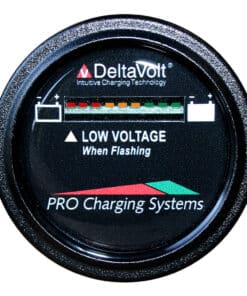 Dual Pro Battery Fuel Gauge - DeltaView® Link Compatible - 12V System (1-12V Battery