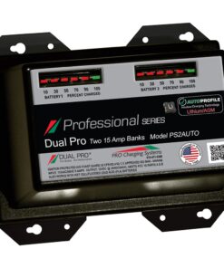 Dual Pro PS2 Auto 15A - 2-Bank Lithium/AGM Battery Charger