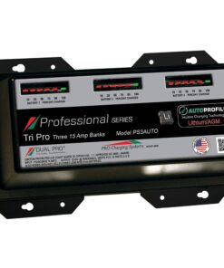 Dual Pro PS3 Auto 15A - 3-Bank Lithium/AGM Battery Charger
