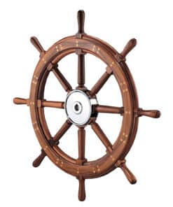 Edson 28" Classic Teak Yacht Wheel