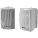 FUSION 4" Compact Marine Box Speakers - (Pair) White