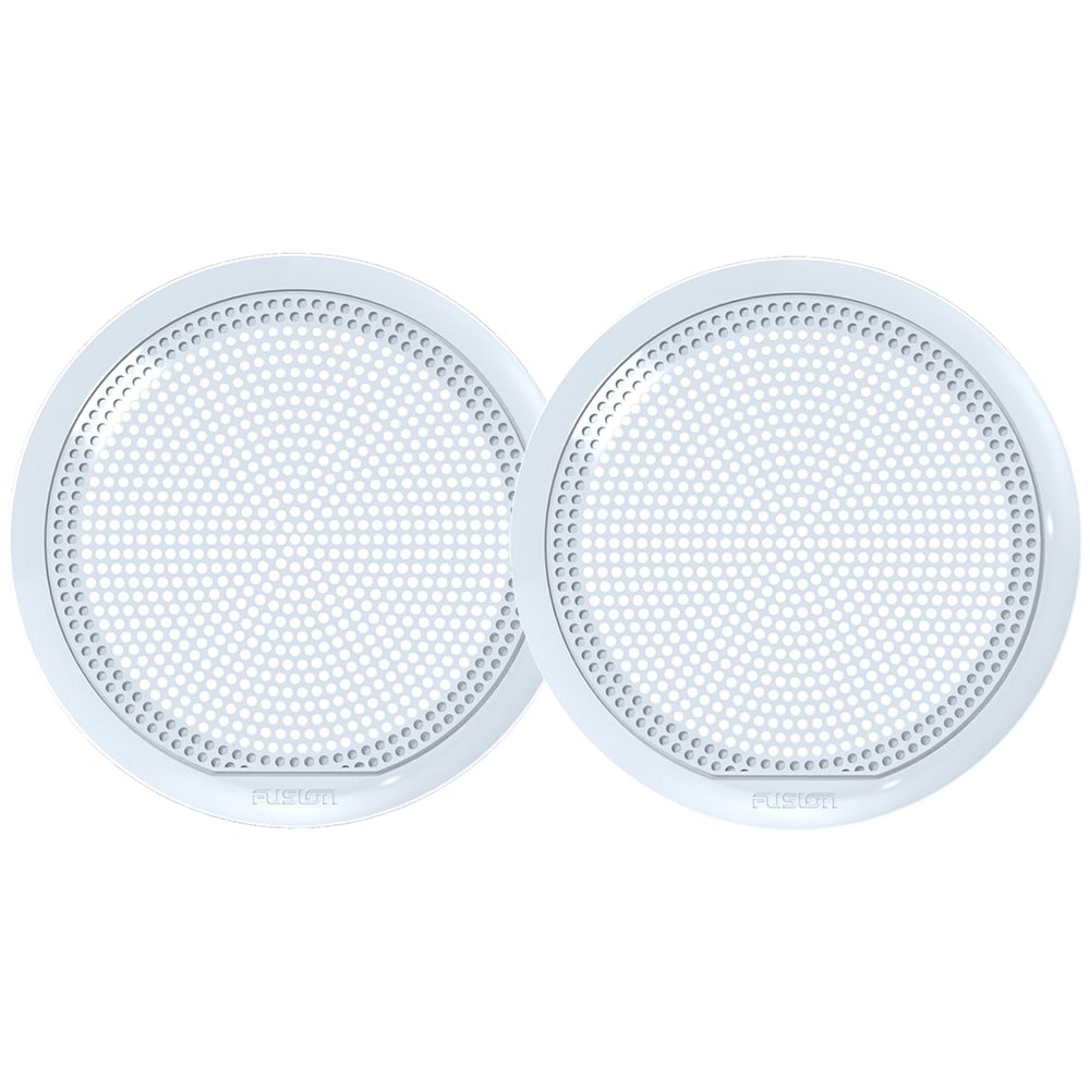 FUSION EL-X651W 6.5" Classic Grill Covers - White f/ EL Series Speakers
