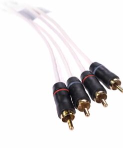 FUSION Performance RCA Cable - 4 Channel - 12'