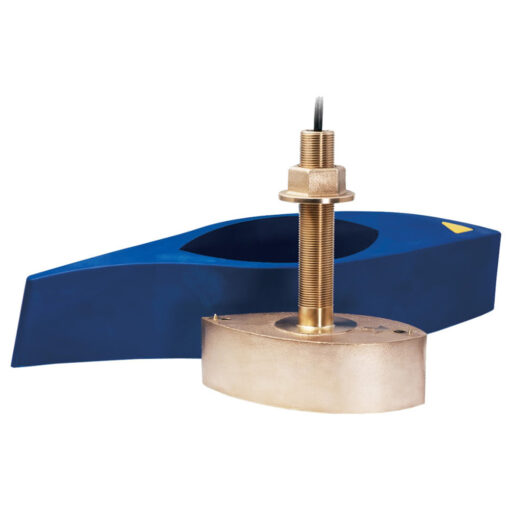 Furuno 526T-HDN Bronze Broadband Thru-Hull Transducer w/ Temp and Hi-Speed Fairing Block