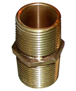 GROCO Bronze Pipe Nipple - 1-1/2" NPT