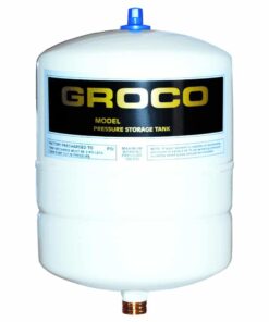 GROCO Pressure Storage Tank - 0.5 Gallon Drawdown