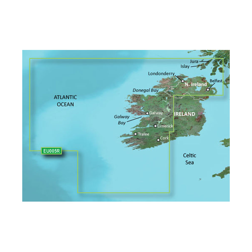 Garmin BlueChart® g3 HD - HEU005R - Ireland