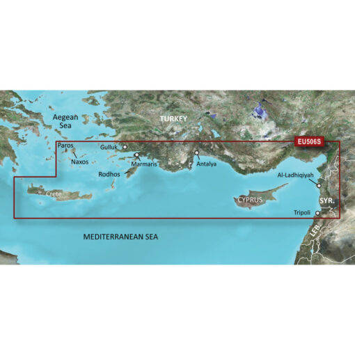 Garmin BlueChart® g3 Vision® HD - VEU506S - Crete To Cyprus - microSD™/SD™