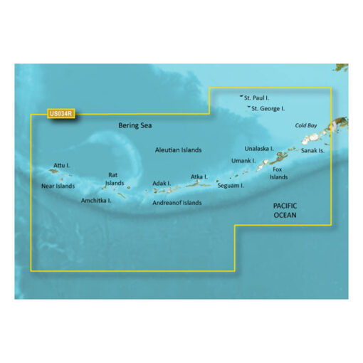 Garmin BlueChart® g3 Vision® HD - VUS034R - Aleutian Islands - microSD™/SD™