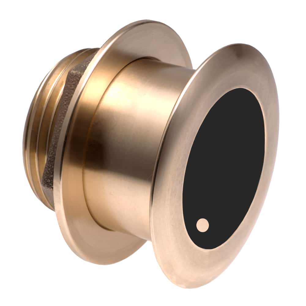 Garmin Bronze Thru-hull Wide Beam Transducer w/Depth & Temp - 20° tilt