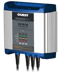 Guest On-Board Battery Charger 30A / 12V - 3 Bank - 120V Input