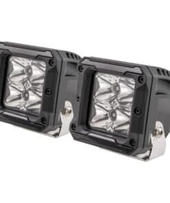 HEISE 4 LED Cube Light w/Harness - Spot Beam- 3" - 2 Pack